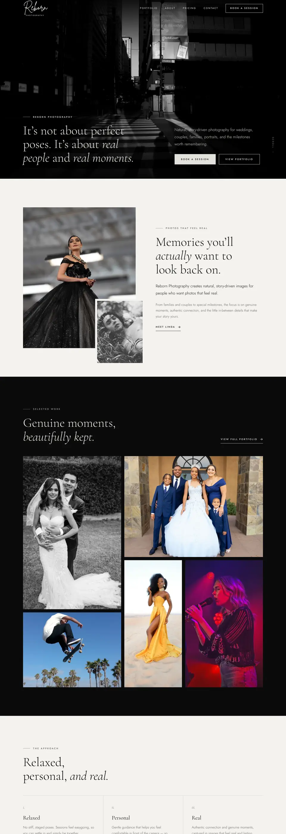 Reborn Photography home page